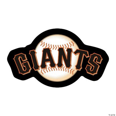 San Francisco Giants Baseball Shaped Sign -12