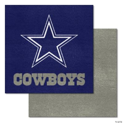 Dallas Cowboys Team Carpet Tiles 45 Sq Ft. Oriental Trading
