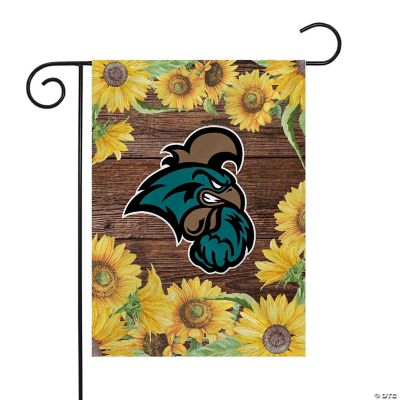 College Flags & Banners Co. Coastal Carolina Chanticleers Double-Sided Garden Flag – 13x18 Inch Team Banner