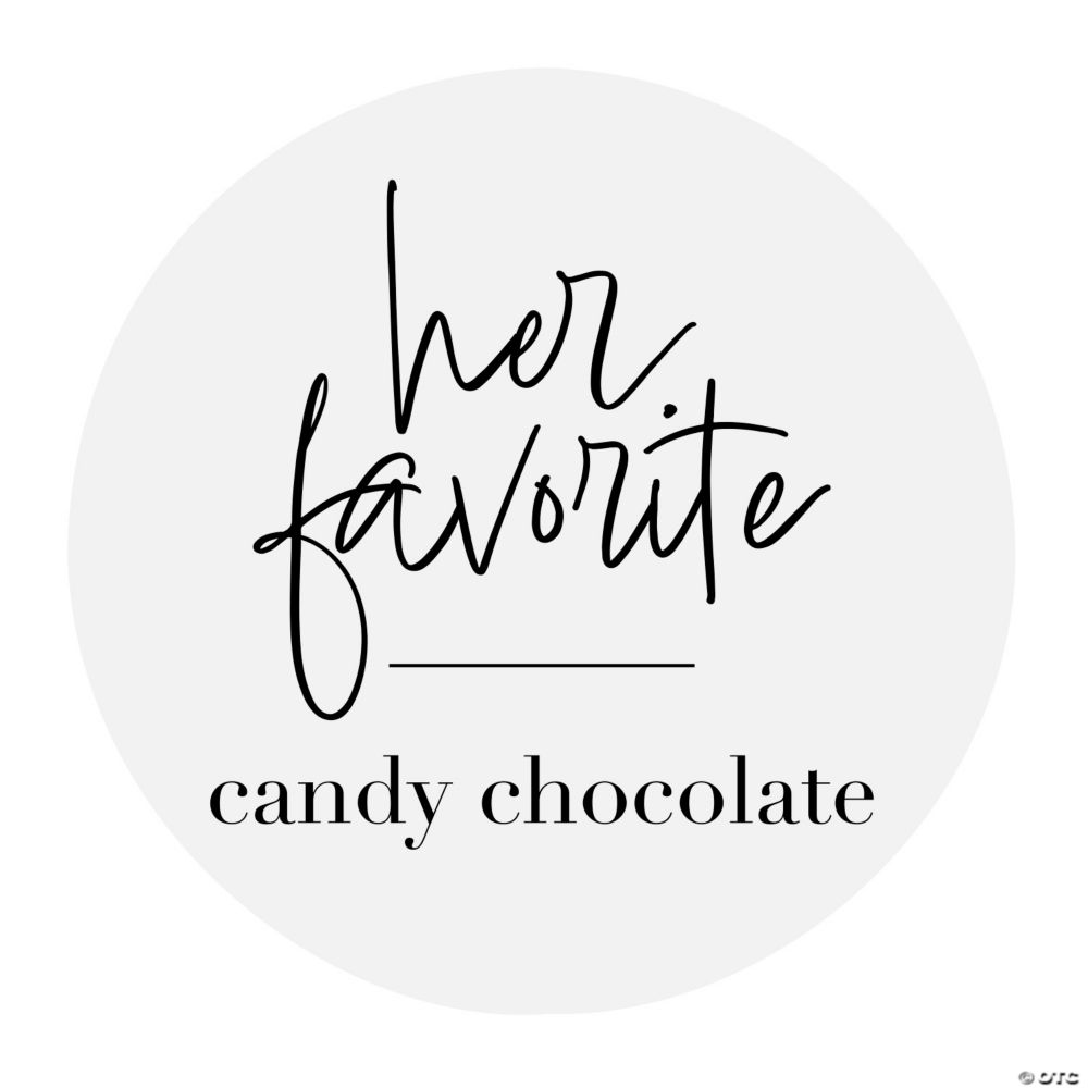 2" Bulk 144 Pc. Personalized His, Her & Their Favor Stickers