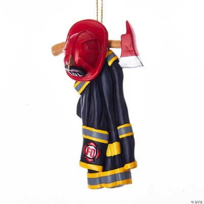 Firefighter Uniform Christmas Tree Ornament J8509 New Oriental Trading