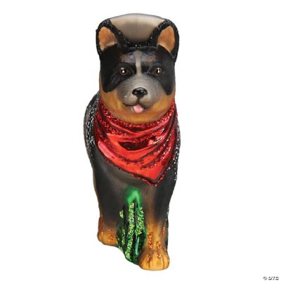 Old World Christmas Blown Glass Ornaments Australian Cattle Dog