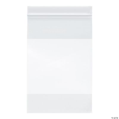 1 Gallon Ziplock Freezer/Storage Bags, 10x12 2 Mil (100/Pack)