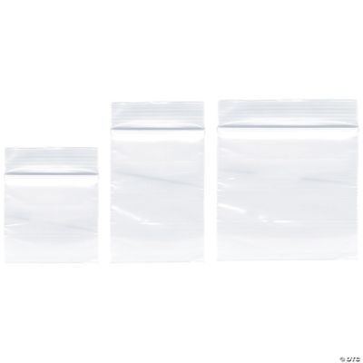 Small Ziplock Bags 2x2 Clear Plastic 100 Zip Lock Jewelry Bag