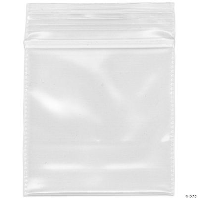Plymor Heavy Duty Plastic Reclosable Zipper Bags, 4 Mil, 3 x 4 (Pack of  500)