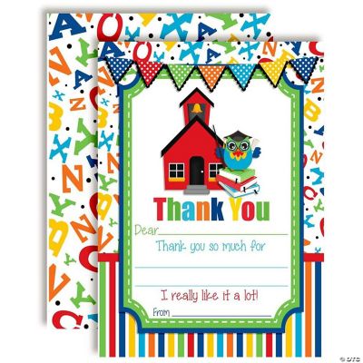 AmandaCreation Kindergarten Grad Thank You 20pc. | Oriental Trading