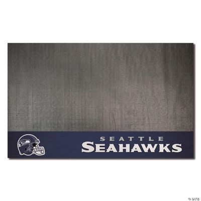 Seattle Seahawks Vinyl Grill Mat 26in. x 42in. Oriental Trading