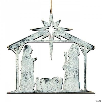 Holy Night - Metal Ornament Set