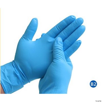 Safecare 240490 Nitrile Exam Gloves Medium Oriental Trading