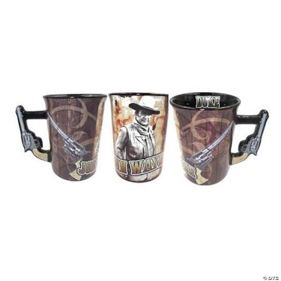 JOHN WAYNE MUG - PISTOL HANDLE #9 | Oriental Trading