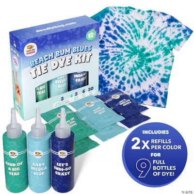 Doodle Hog Tie Dye Blue Includes 6 Refill Pack Oriental Trading