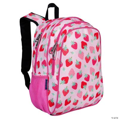 Strawberry Patch 15 Inch Backpack | Oriental Trading