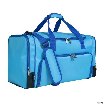 Sky Blue Weekender Duffel Bag Oriental Trading