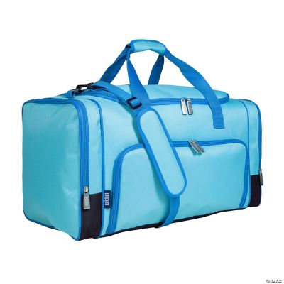 Aqua Weekender Duffel Bag | Oriental Trading