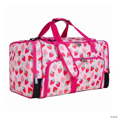 ON-THE-GO QUILTED WEEKENDER BAG - STRAWBERRY FIELDS