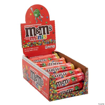 Peanut Butter M&M’s ® Minis Tubes 24 Pc.