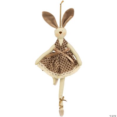 Plush Ballerina Bunny Hanging Easter Decoration- 13