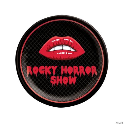 8 1/4" Rocky Horror Picture Show Disposable Paper Dinner Plates 18 Ct