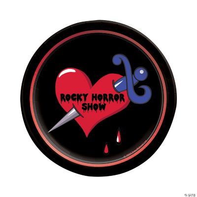 6 3/4" Rocky Horror Picture Show Disposable Paper Dessert Plates 18