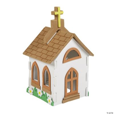 3D S’more Religious Craft Kit - Makes 12, Foam & Chenille, VBS Sunday School