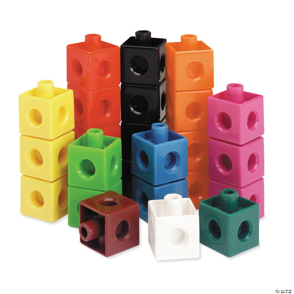Learning Resources Snap Cubes, Set of 100