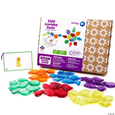 STEAM by Roylco Light Learning Rocks Play Guide | Oriental Trading