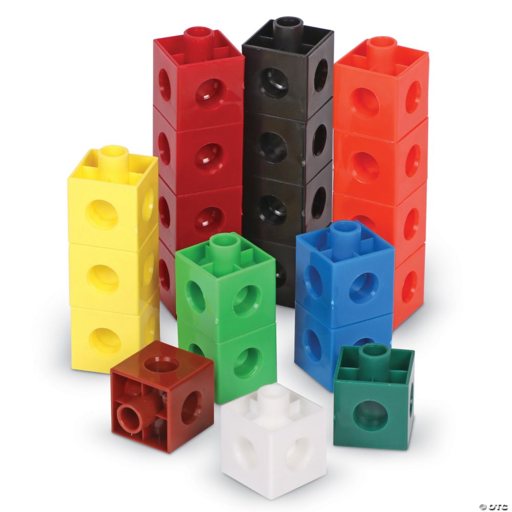 Learning Resources Snap Cubes, Set of 1000