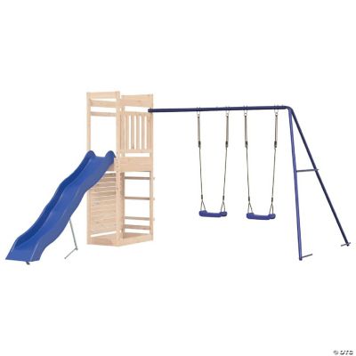 vidaXL Outdoor Playset Solid Wood Pine | Oriental Trading