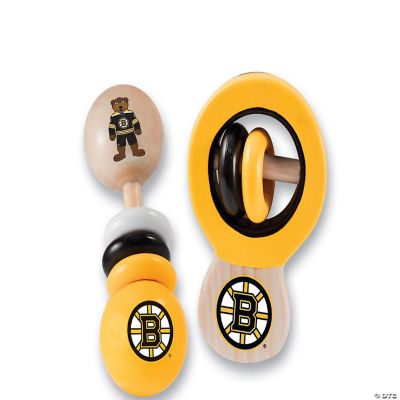 Boston Bruins Baby Rattles 2Pack Oriental Trading