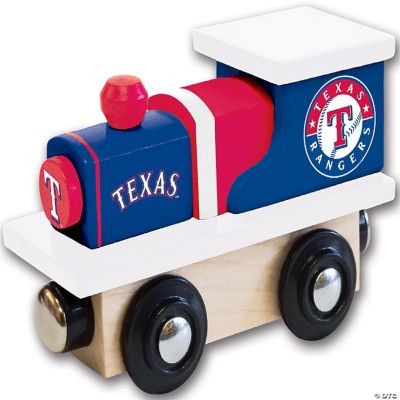 Officially Licensed MLB Texas Rangers Wooden Toy Train Engine For Kids ...