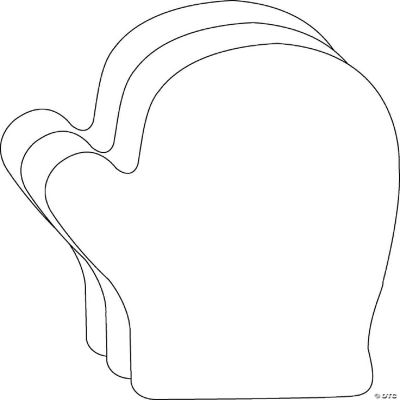 Creative Shapes Etc. Large Single Color Construction Paper Craft Cut