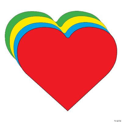 Creative Shapes Etc. Assorted Color Construction Paper Craft Cutout