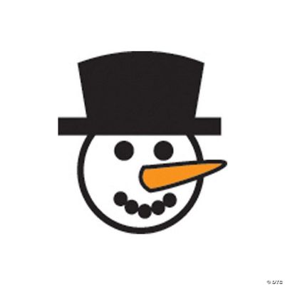 Creative Shapes Etc. Incentive Stamp Snowman Oriental Trading