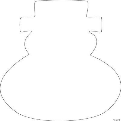 Creative Shapes Etc. Sticky Shape Notepad Snowman Oriental Trading