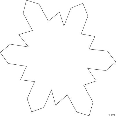 Creative Shapes Etc. - Sticky Shape Notepad - Snowflake | Oriental Trading