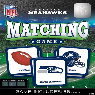 Licensed NFL Seattle Seahawks Matching Game for Kids and Families ...