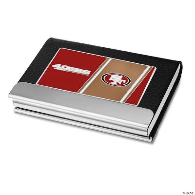 NFL San Francisco 49ers Wallet Clip MultiPurpose Case Oriental Trading