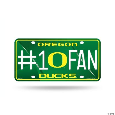 NCAA Oregon Ducks License Plate Oriental Trading