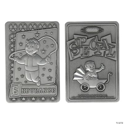 Fallout Limited Edition Replica Perk Card Endurance | Oriental Trading
