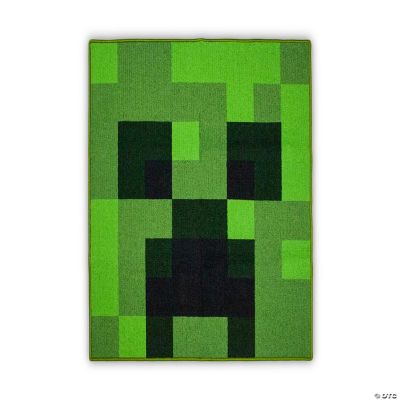 Minecraft Creeper Area Rug Creeper Minecraft Rug 39Inch Square Area
