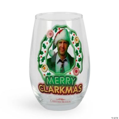National Lampoon's Christmas Vacation Merry Clarkmas Stemless Glass 20