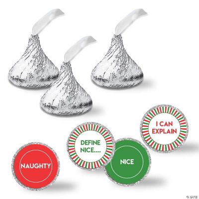 AmandaCreation Naughty Or Nice Elf Kiss Stickers 324pc. | Oriental Trading