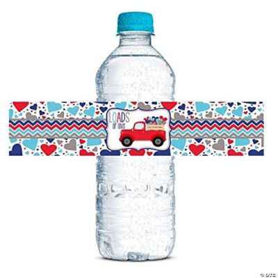 AmandaCreation Our Little Heartbreaker Water Bottle Wrappers 20pc ...