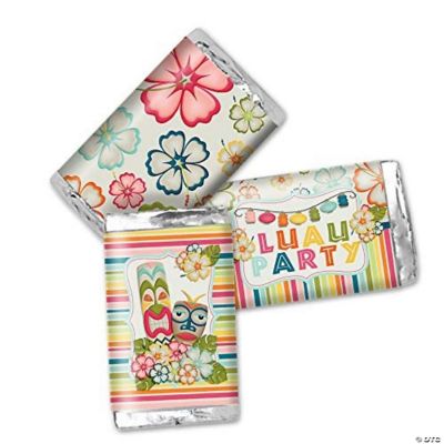 AmandaCreation Tropical Luau Mini Candybar Wrappers 45pc. | Oriental ...
