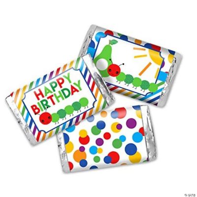 AmandaCreation Hungry Caterpillar Mini Candybar Wrappers 45pc ...