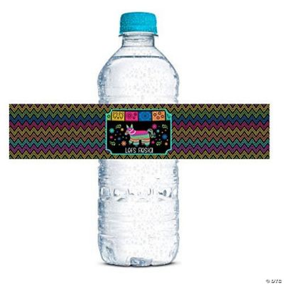 AmandaCreation Pinata Hittin' Water Bottle Wrappers 20pcs. | Oriental ...