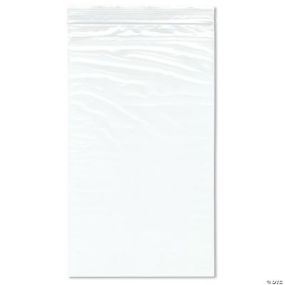 Extra Dicke Reißverschlussbeutel 45x61 Cm – 8 Mil, 50 Stück, Wiederverschließbar & Robust