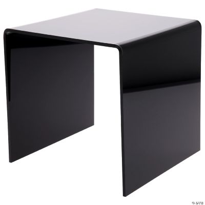 Plymor Black Acrylic Square Display Riser, 9