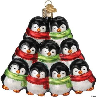 Old World Christmas Blown Glass Ornament for Christmas Tree, Penguin ...
