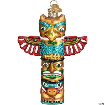 Old World Christmas Blown Glass Ornament for Christmas Tree, Kansas City Chiefs Helmet